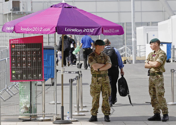 UK puts army on standby over security concern