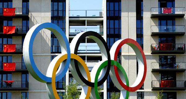 A visit to the Olympic village
