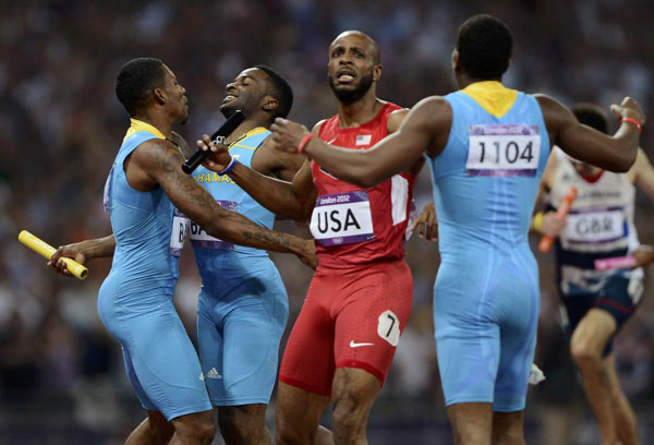 Bahamas end US 4x400 dominance