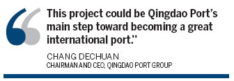 Qingdao Port plans to be regional hub
