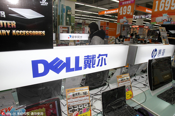 Top 5 personal computer vendors in the world in first quarter