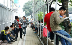 Guangdong companies still short of laborers