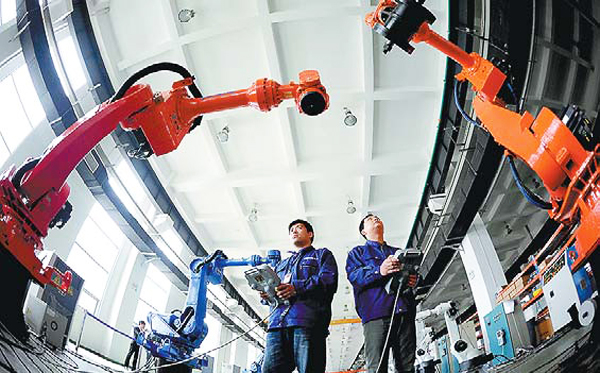 China's largest robotic industrial base opens in Shenyang