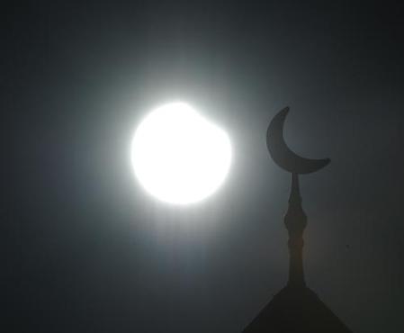 Asia witnesses solar eclipse
