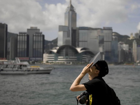Asia witnesses solar eclipse