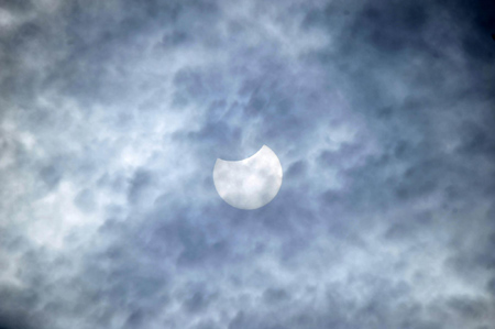 Asia witnesses solar eclipse
