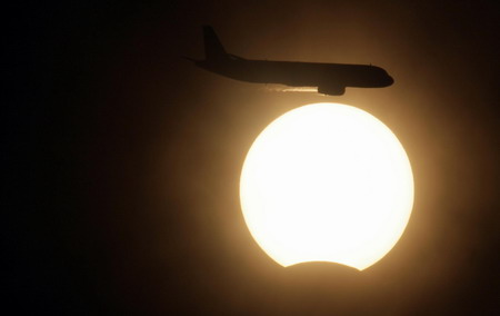 Asia witnesses solar eclipse