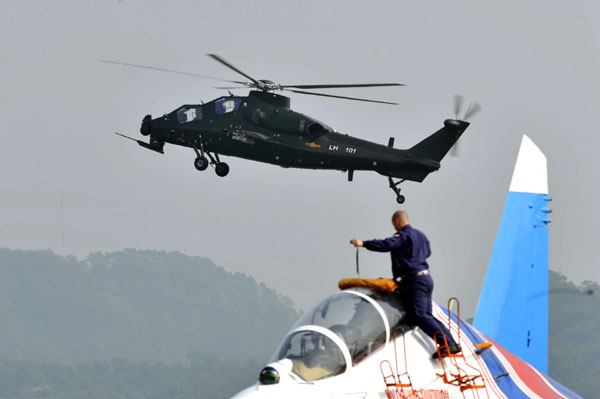 Attack copter takes to skies