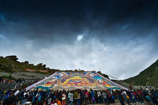 Tibetan culture on display during Shoton Festival