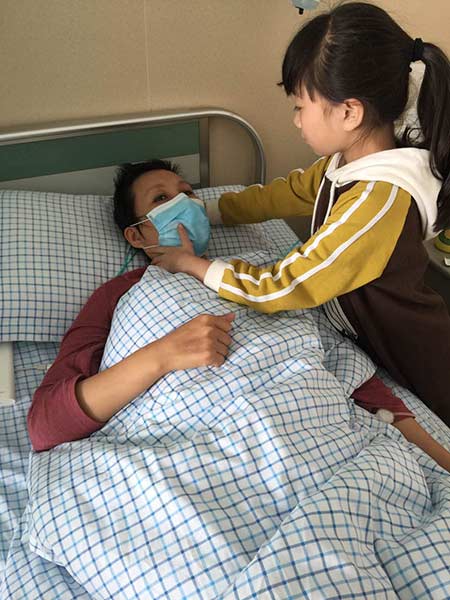 Girl, 8, gains weight to donate bone marrow