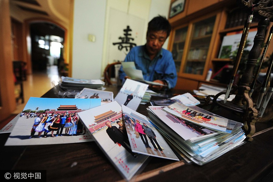 Snap happy: Photographer marks 38 years at Tian'anmen