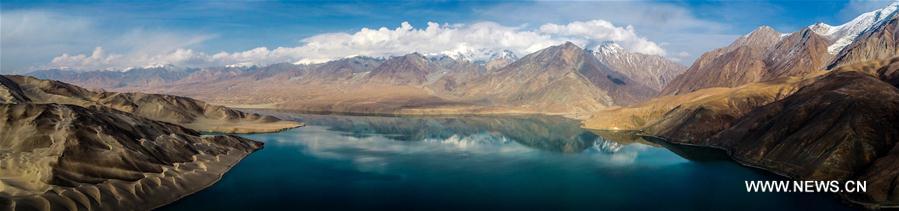 Scenery of Pamir Plateau in Xinjiang