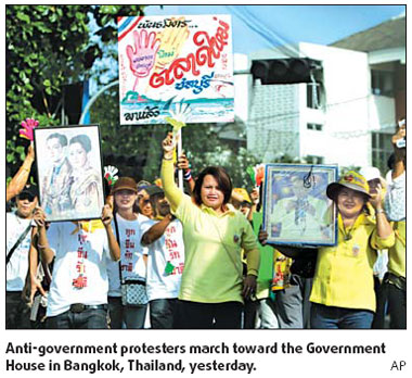 Thai protesters in 'final battle'