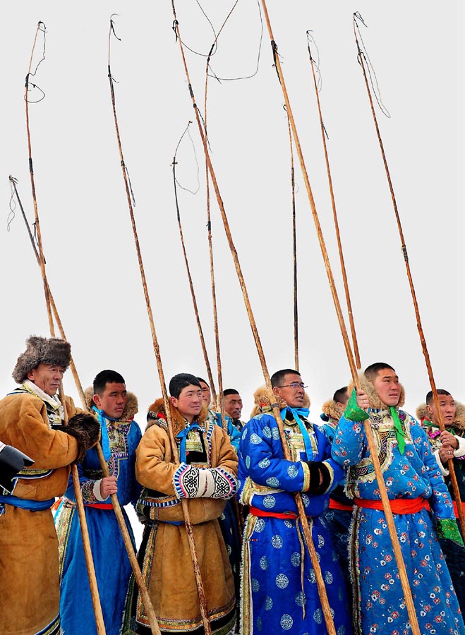 Winter Naadam festival displays horse culture