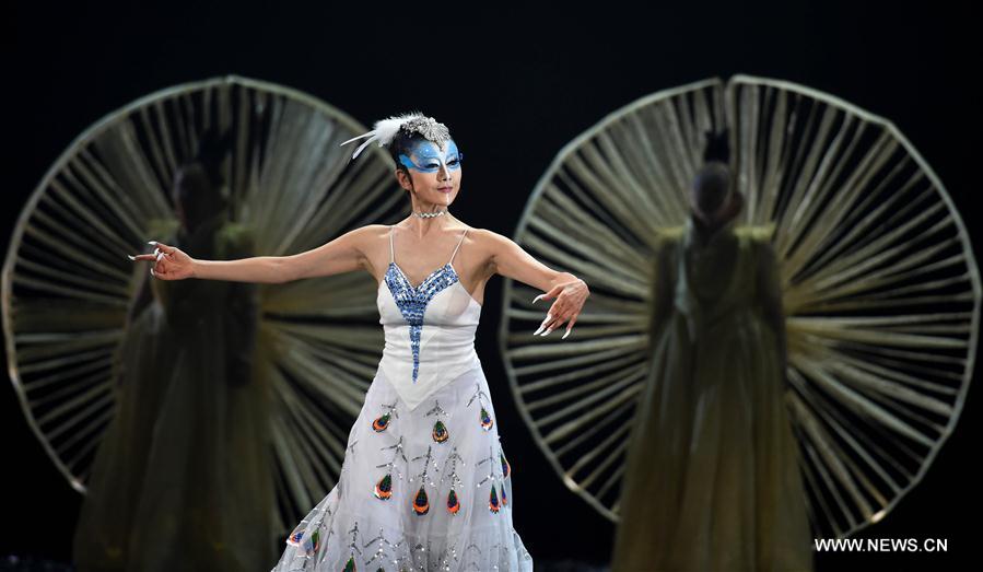 Yang Liping performs dance drama 'Peacock of Winter' in Kunming