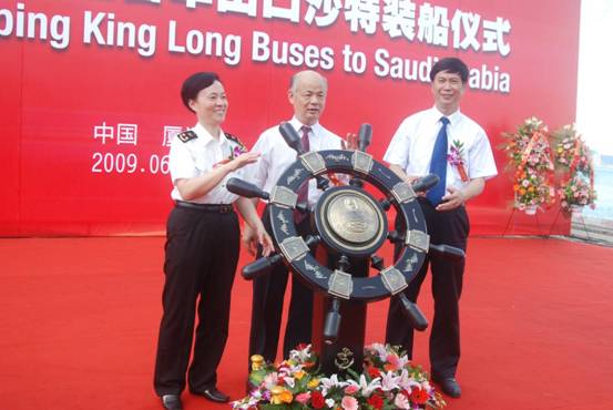大金龙120辆大型客车出口沙特