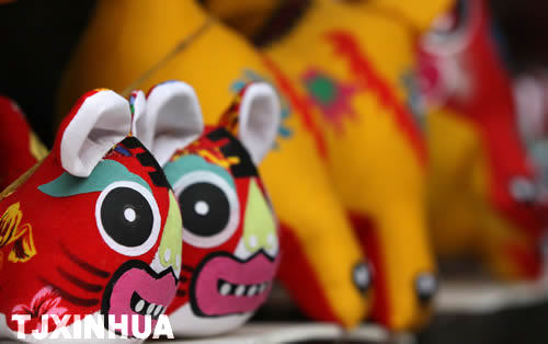 天津：虎年玩偶预热节日市场