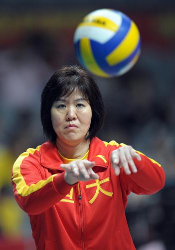 中美女排对抗赛恒大女排横扫美国女排青年军