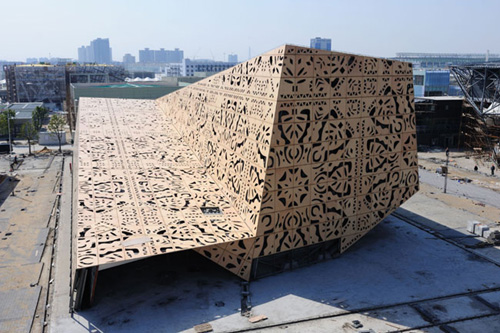 世博展馆进入最后装饰布展阶段