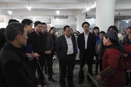 达州市政协副主席王全兴专题调研城市管理工作