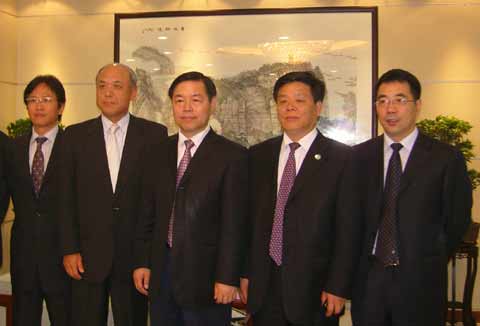 日本丸红株式会社代表团访问南通