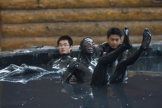 “中国死海”煮饺子