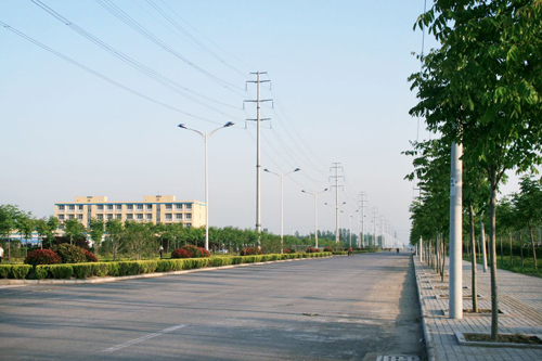 河南永城：产业集聚区高奏“基建升级”主旋律