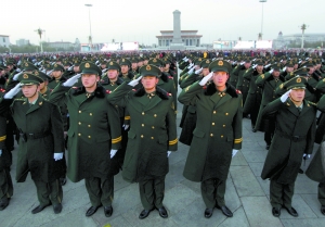 国旗班老兵上最后一班岗