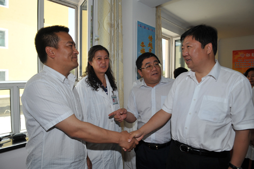 哈尔滨市委副书记、市长宋希斌在青河县考察调研