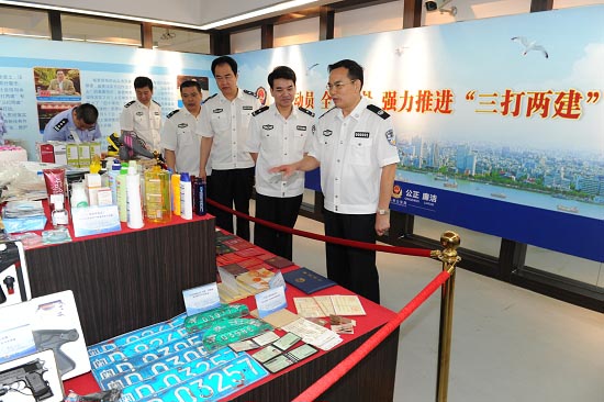 汕头市公安部门强力打击制假售假行为