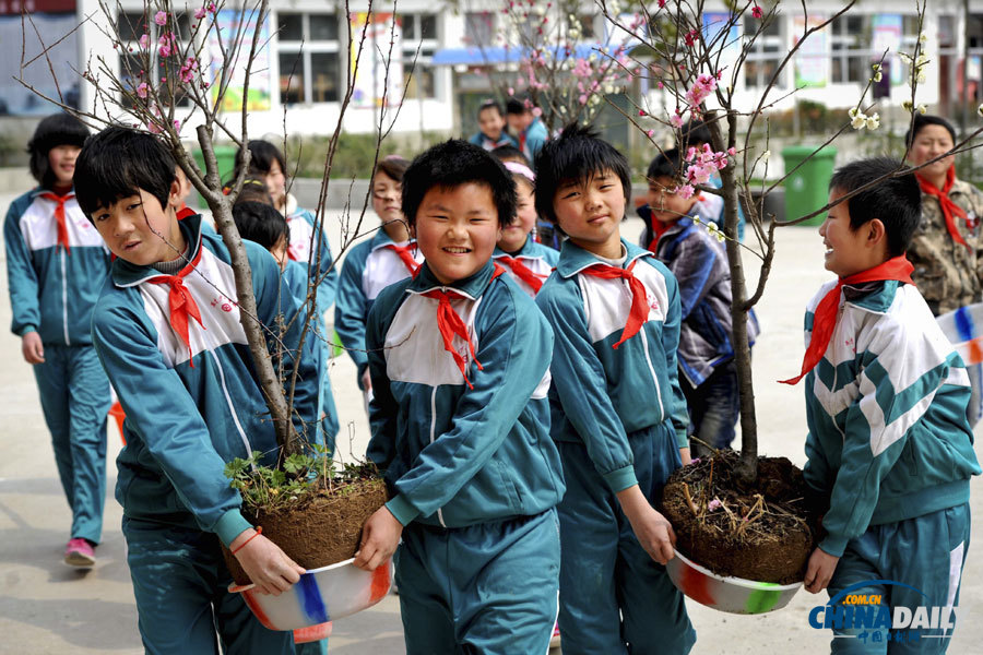 《中国日报》聚焦“3·12”植树节图片精选
