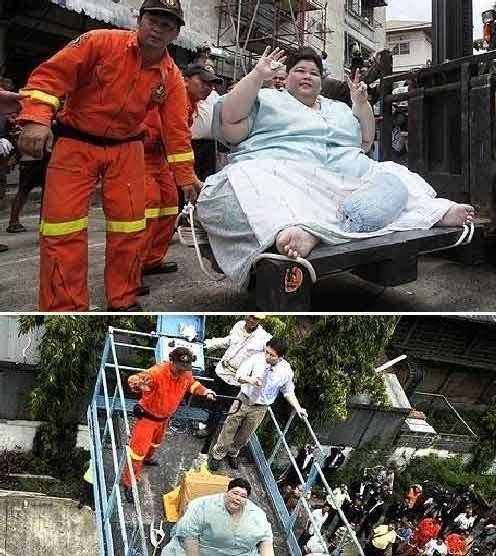 盘点全球令人无法想象的胖人