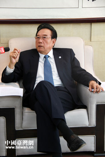 海协会会长陈云林：两会商谈任重道远
