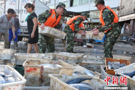 浙边防成立150多个抗台分队 转移民众8000余人