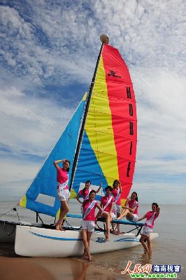“寻找七仙女”7强选手体验国际旅游岛风情