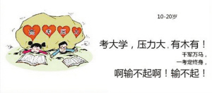 “人生压力图”受热捧 网友自称“压二代”(图)