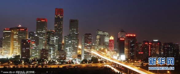 央视新台址主楼竣工 将用于转播伦敦奥运