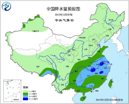 中东部地区气温将逐渐回升 南方多地有雾霾