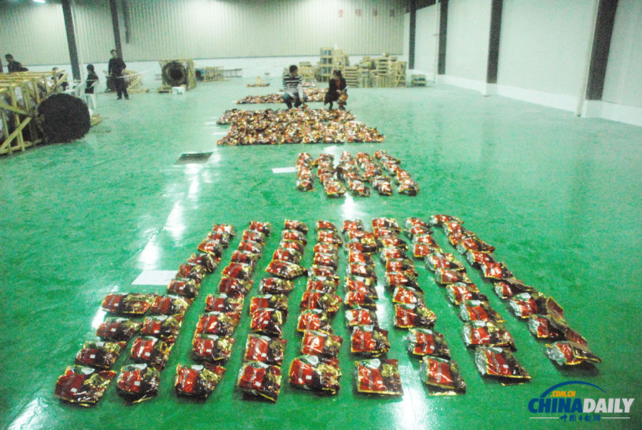 福州破获特大走私毒品案 木雕内藏K粉1.07吨