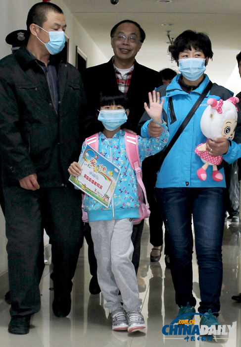北京首例人感染H7N9禽流感患儿痊愈出院