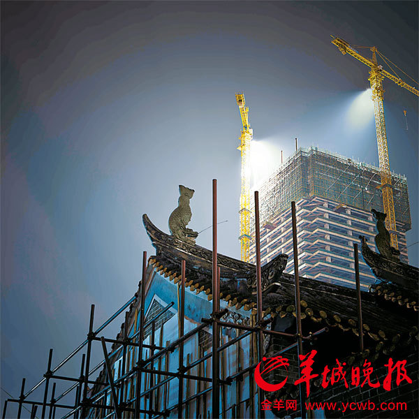广州老建筑处境多窘迫(高清组图)