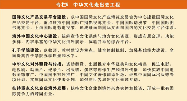 国家“十二五”时期文化改革发展规划纲要发布