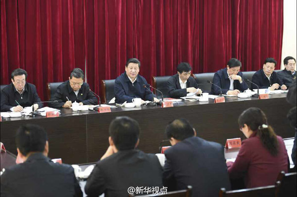 习近平朗诵追思焦裕禄词：直抒了我的胸臆