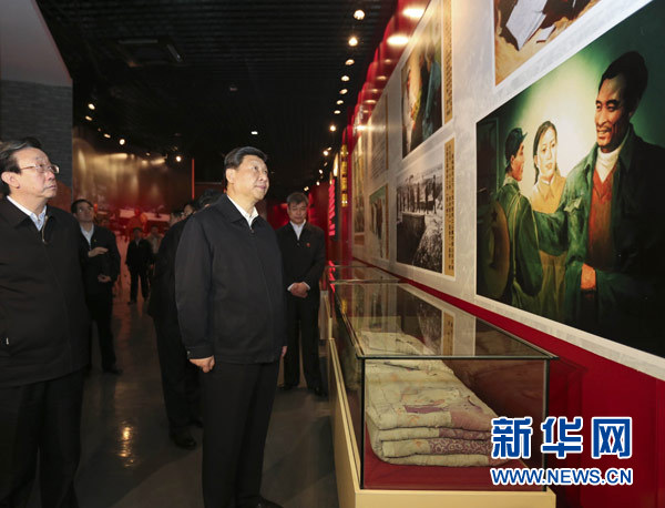 习近平：党员干部要把焦裕禄精神作为镜子照照自己