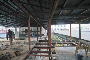 云南普洱茶交易市场大规模私搭乱建被叫停