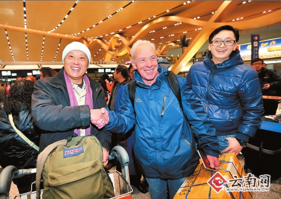云南首条洲际远程航线开通 李纪恒陈豪致信祝贺