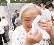 Sirens mark anniversary of Japanese invasion