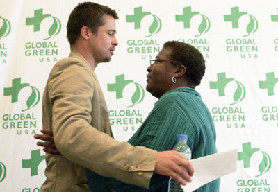 Brad Pitt hopes to build 