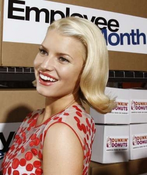 Jessica Simpson at world premiere of 'Employee of the Month'