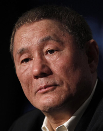 Takeshi Kitano at photocall for the film 